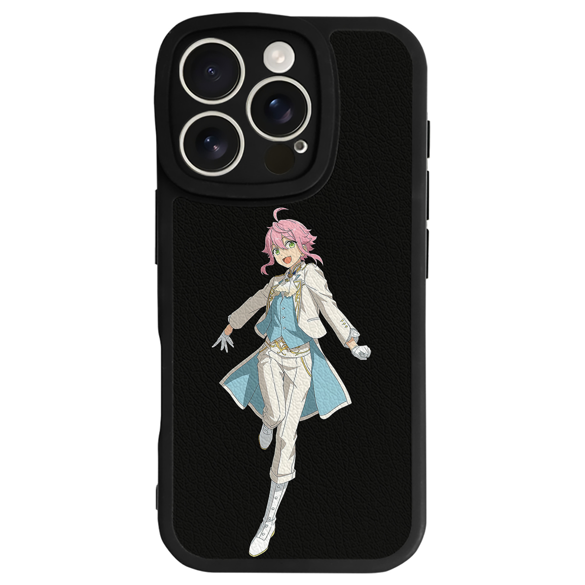 （画像用） あんさんぶるスターズ! Ensemble Stars 【iPhone 16シリーズ対応】シリコンスマホケース（レザー調） 材質：シリコン